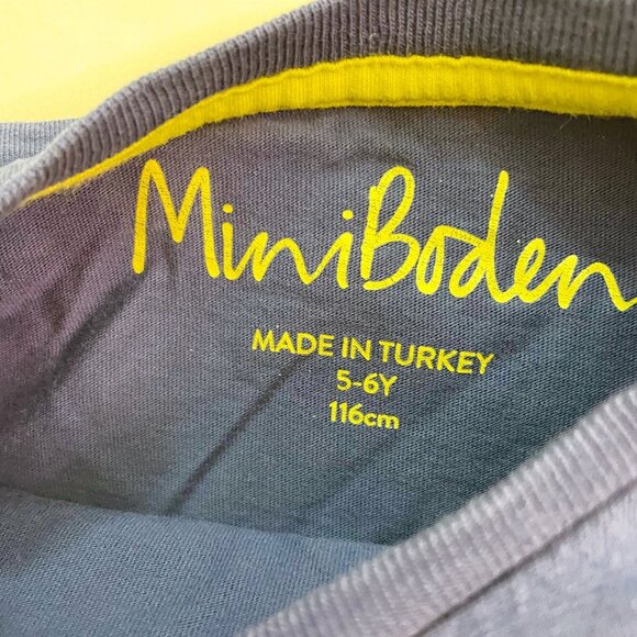 Mini Boden Glow in the Dark Star Gazing Fox Adventure Tee, Size 5/6 - Picture 4 of 5